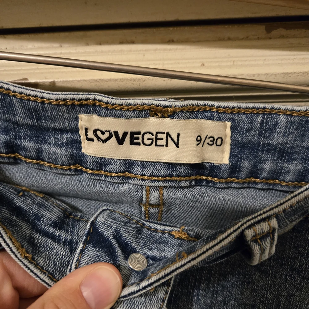 LoveGen Blue Denim Skirt - Picture 3 of 3